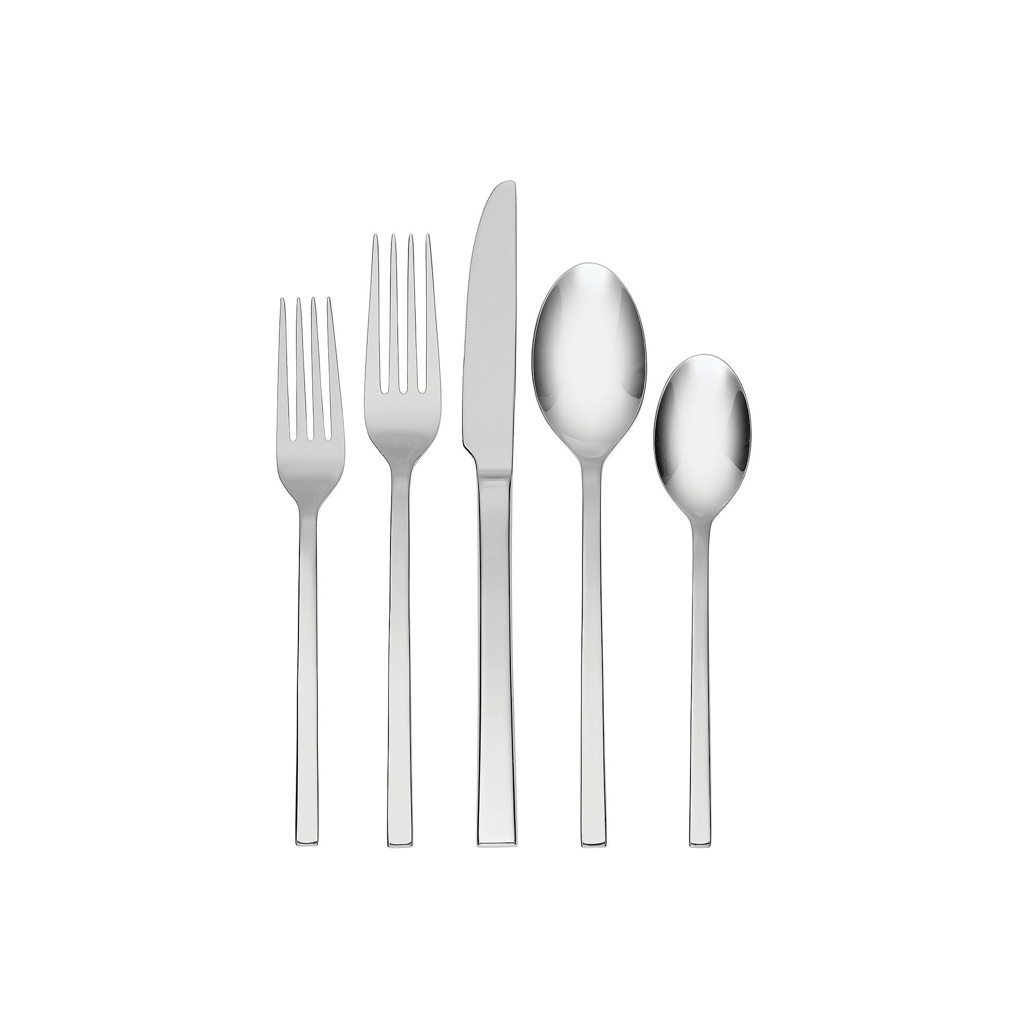 Oneida Allay Champagne 20-Pc. Flatware Set - METALLIC ONE SIZE