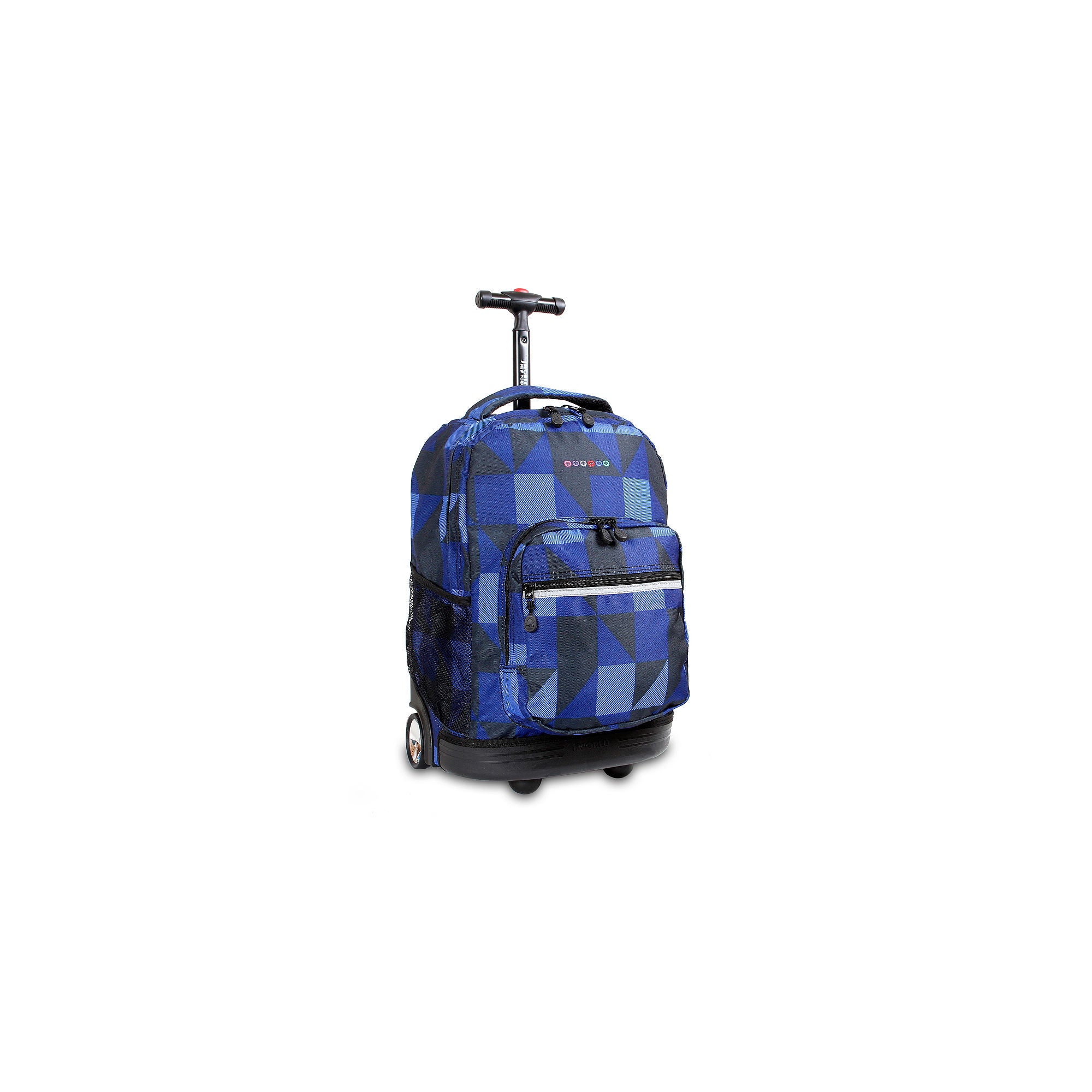 J World Sunrise Wheeled Backpack - BLOCK NAVY ONE SIZE