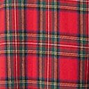 Smak Parlour Red Plaid Savile Row Cape Coat