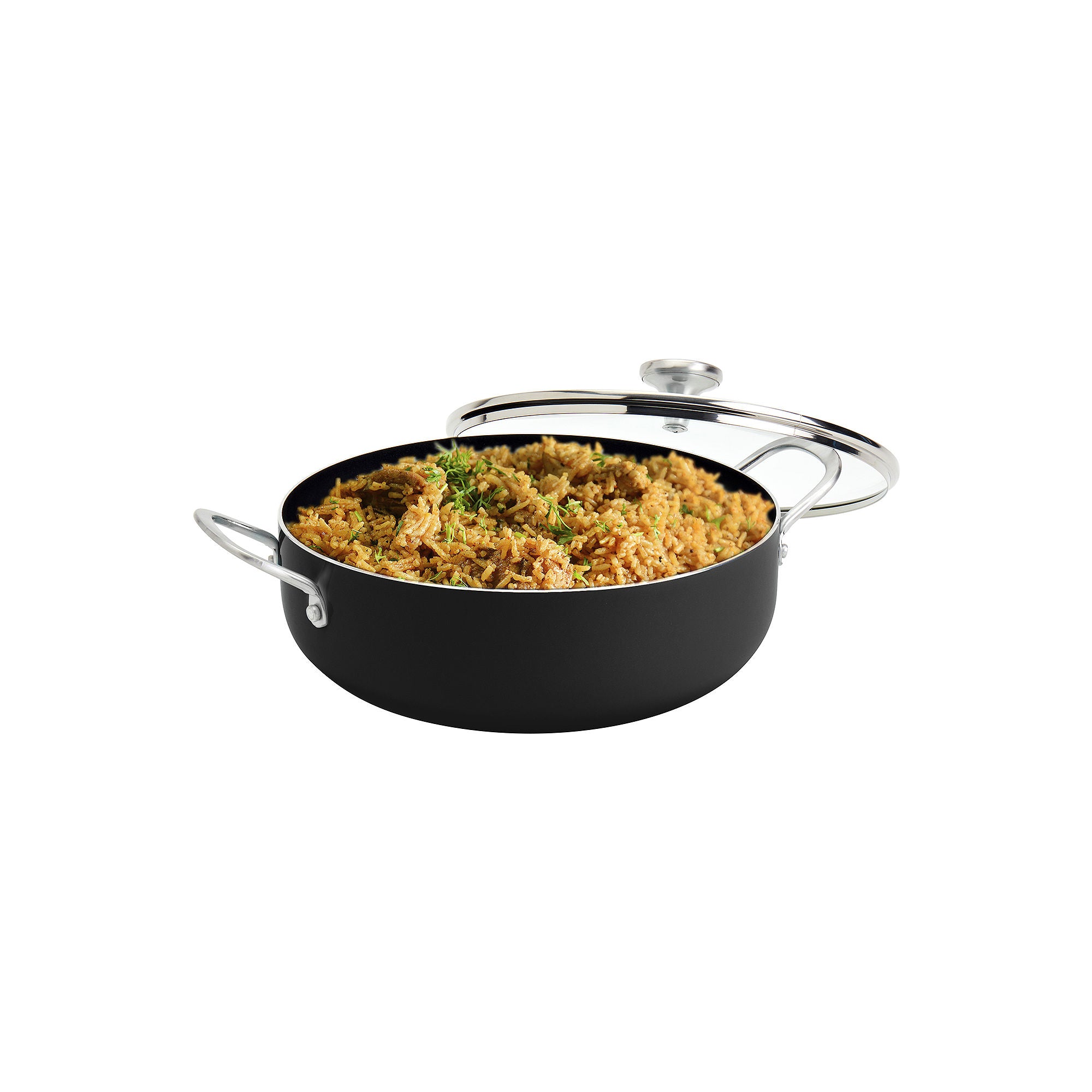 Infuse 6-Qt Non-Stick Caldero Saute Pan - BLACK ONE SIZE