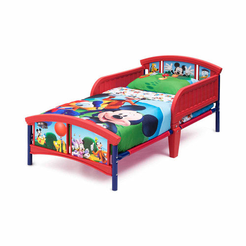 Delta Children Plastic Toddler Bed, Disney Mickey Mouse