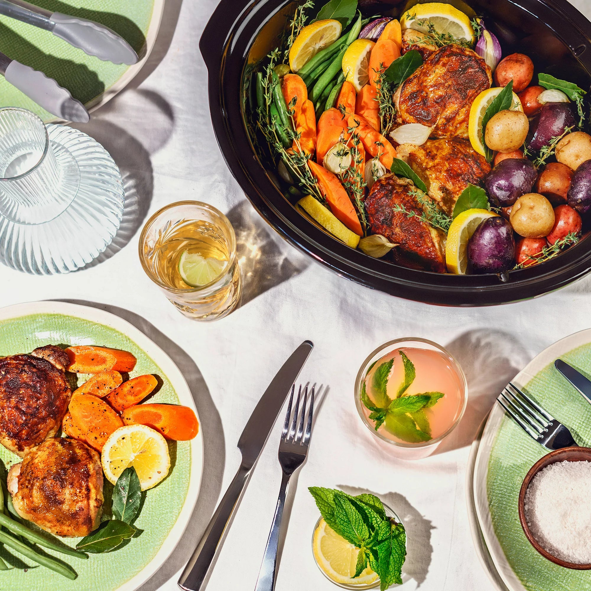 Beautiful 19163 6 Quart Programmable Slow Cooker, Black Sesame by Drew Barrymore