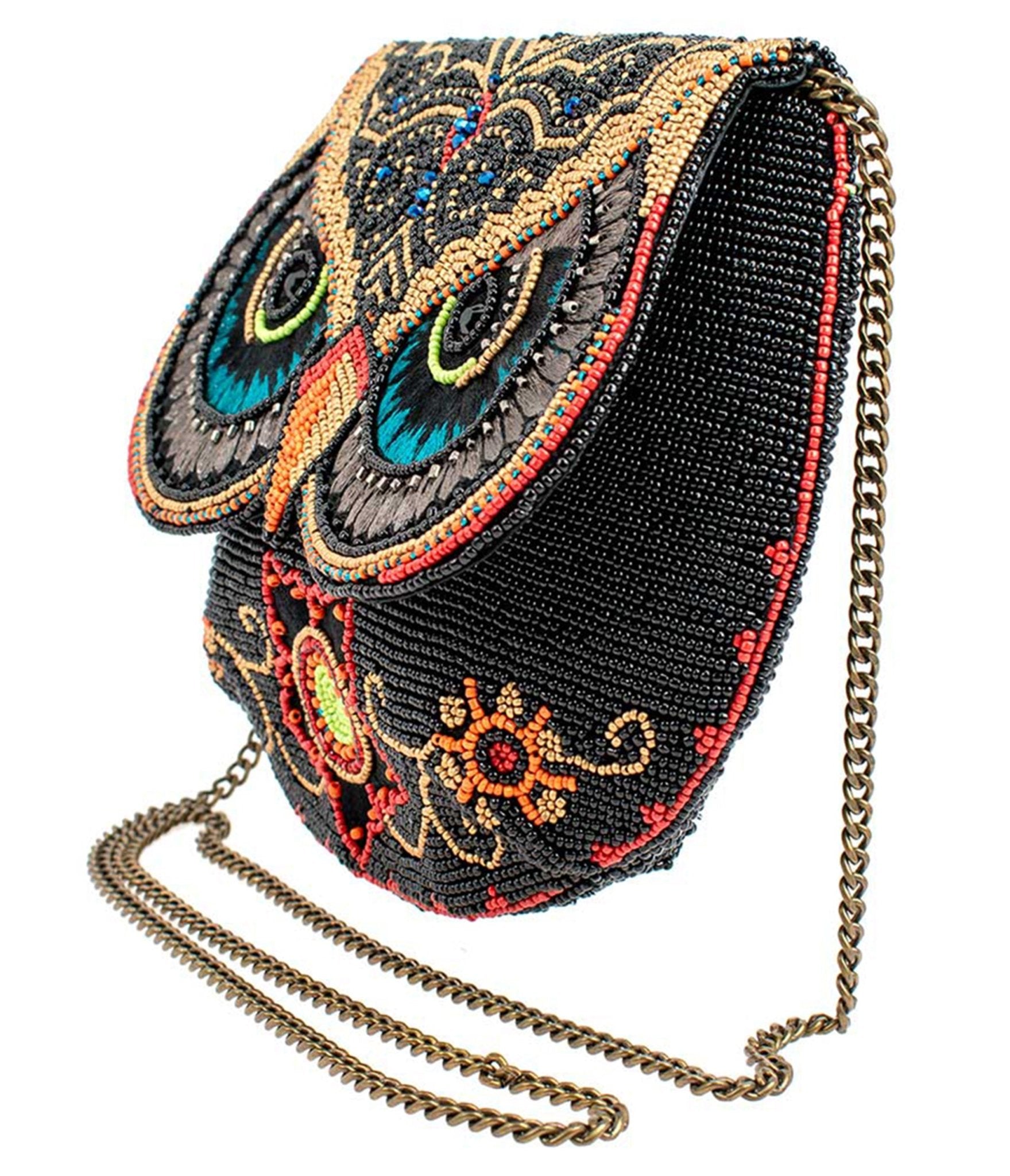 Mary Frances Night Owl Crossbody Handbag