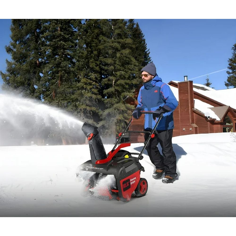 PowerSmart DB7006B 21 inch 212cc Single Stage Gas Powered Push Gasoline Snow Blower