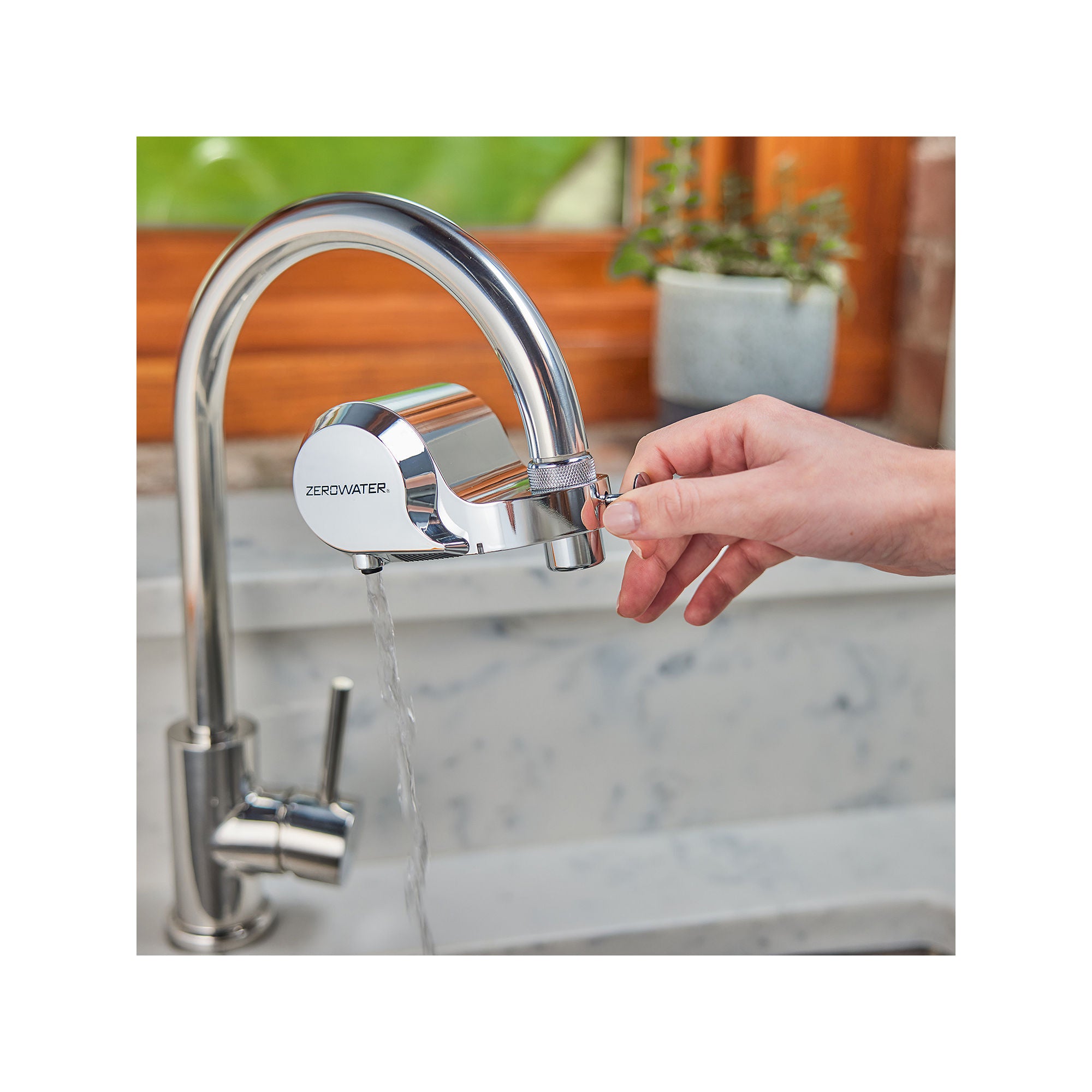 Zero Water Zerowater Extreme Faucet Mount Filtration System ZFM-400CR - Silvr SILVER ONE SIZE