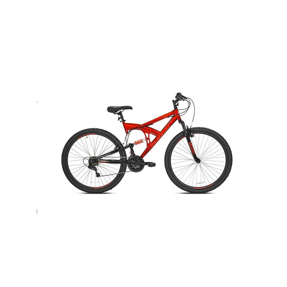 Kent Bicycles 02918 29 In. Flexor Men's Dual Suspension Mountain Bike, Red