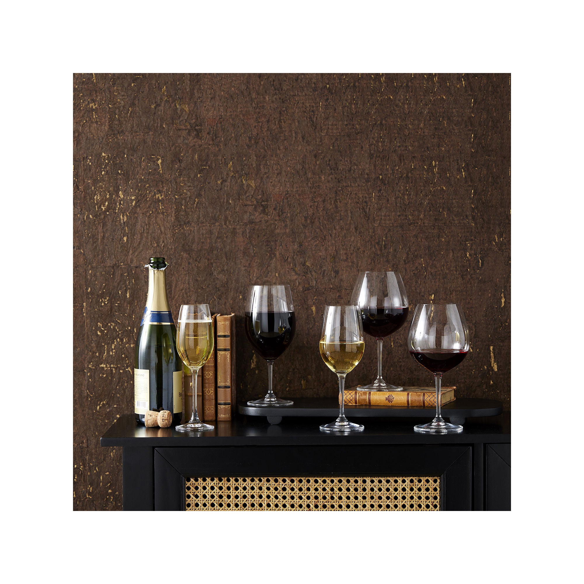 Nachtmann Vivino Medium Bodied 4-Pc. Red Wine Glass - CLEAR ONE SIZE