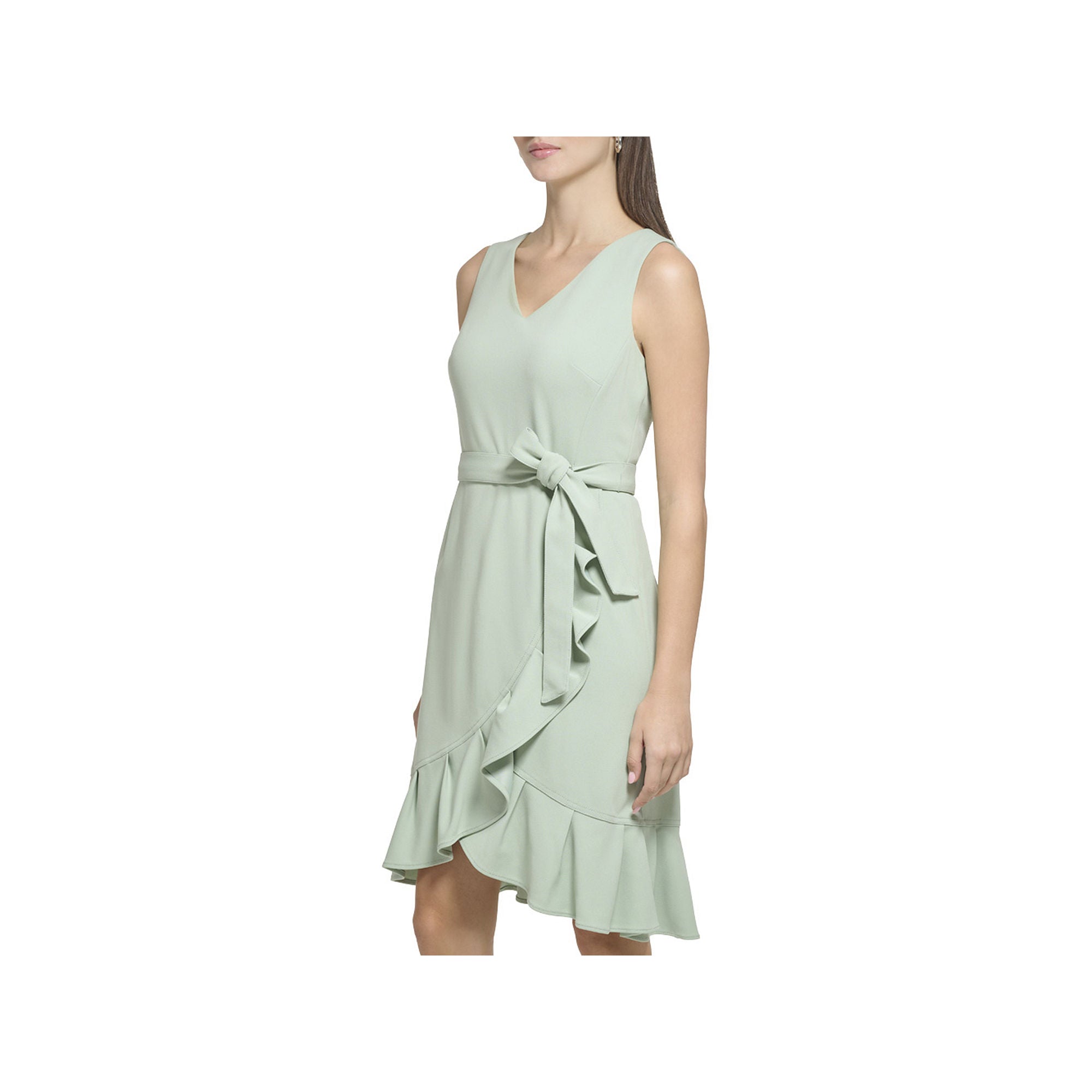 Marc New York Sleeveless Fit + Flare Dress - JADEITE 10