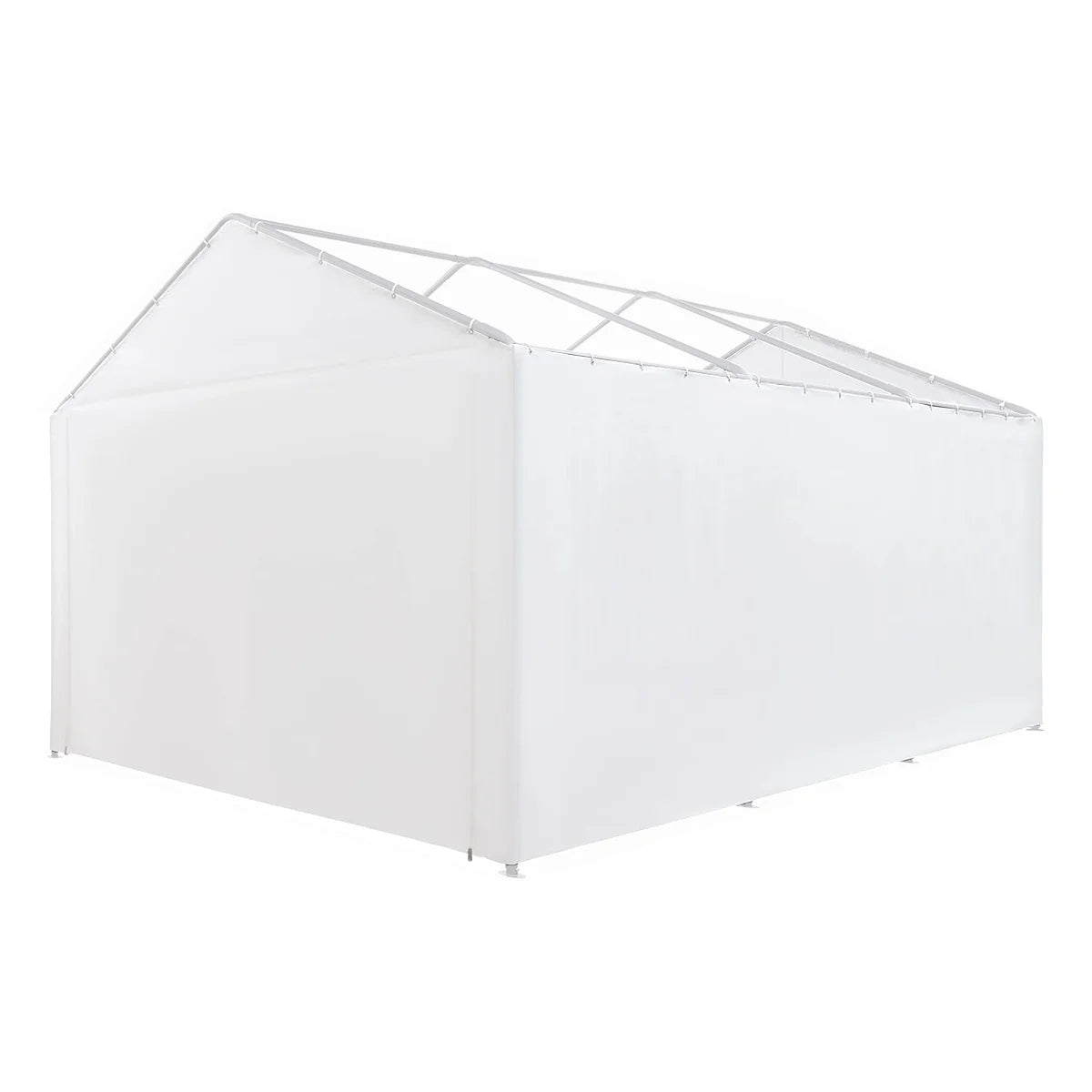 King Canopy SWK2020WF-2 20' x 20' Carport Canopy Sidewall Kit w/ Flaps