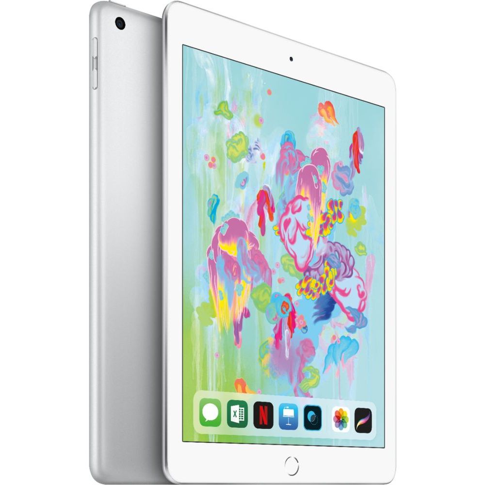 Apple iPad 6th Gen 32GB Silver Wi-Fi MR7G2LL/A