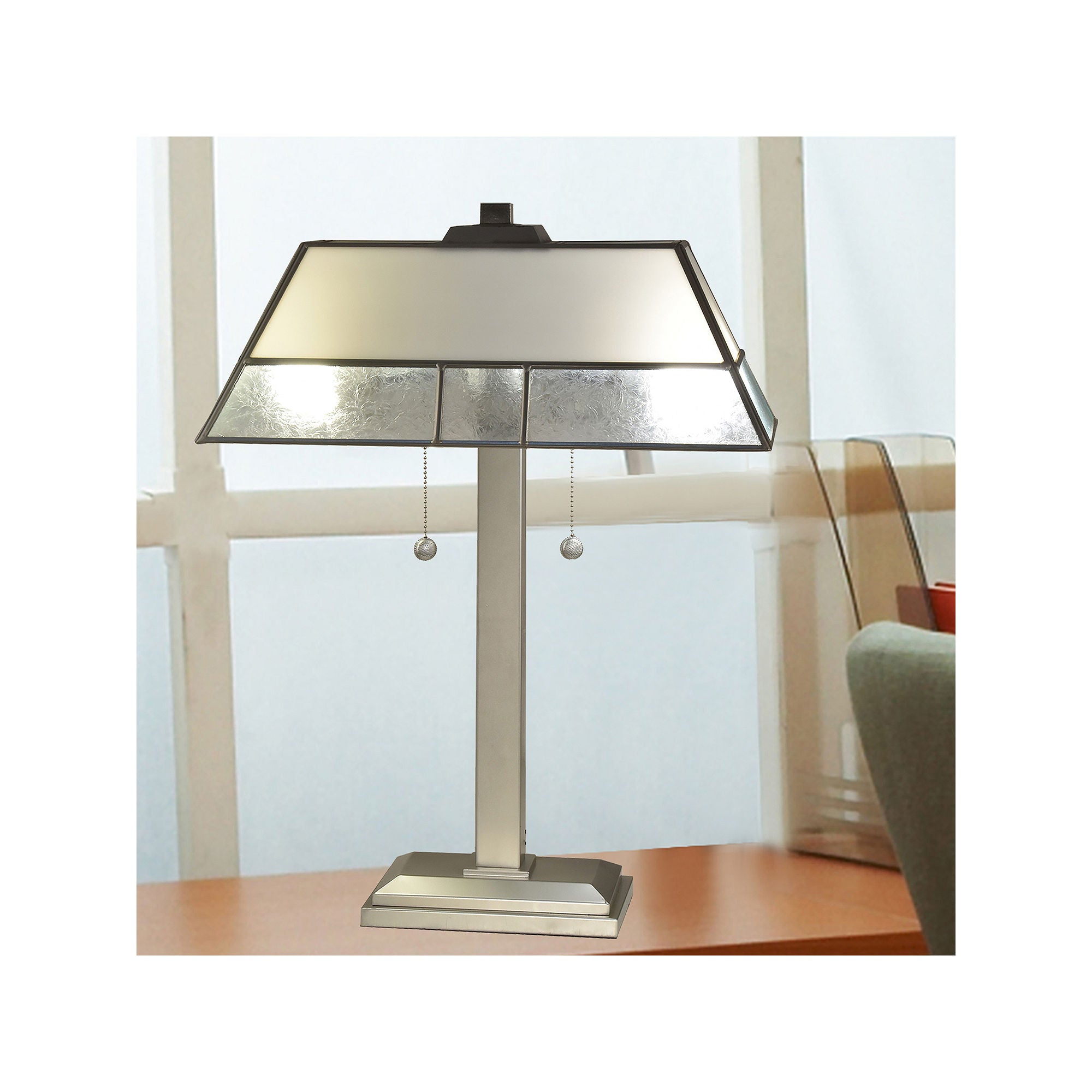 Dale Tiffany Olina Table Lamp - WHITE ONE SIZE