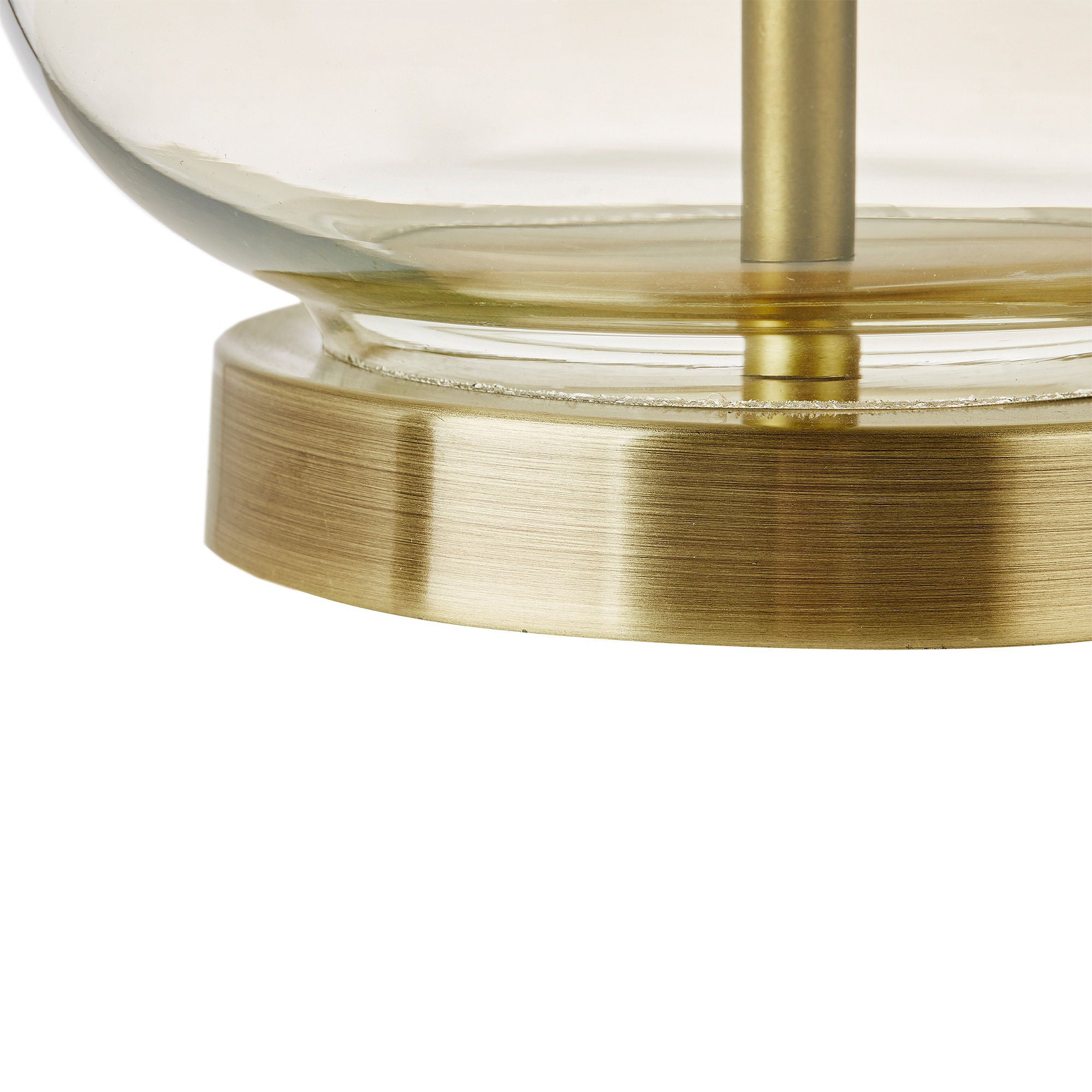 510 Design Ellipse Set Of 2 Curved Glass Table Lamps - GOLD ONE SIZE