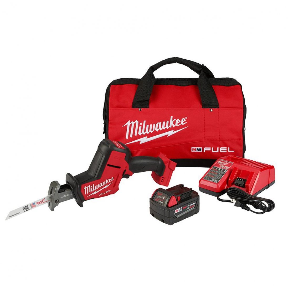 Milwaukee 2719-21 M18 Fuek Lithium-Ion Brushless Cordless Reciprocating Saw Kit