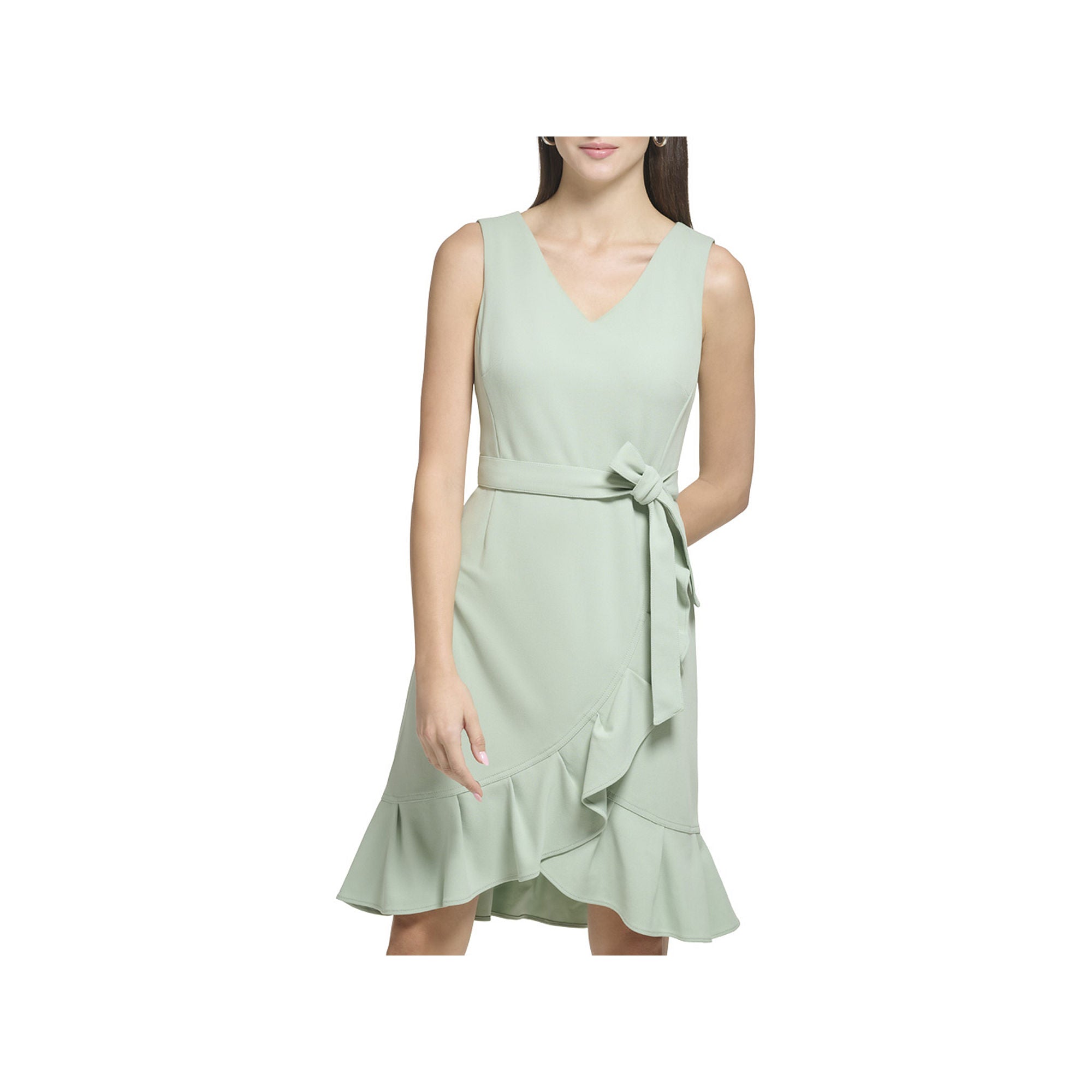 Marc New York Sleeveless Fit + Flare Dress - JADEITE 10