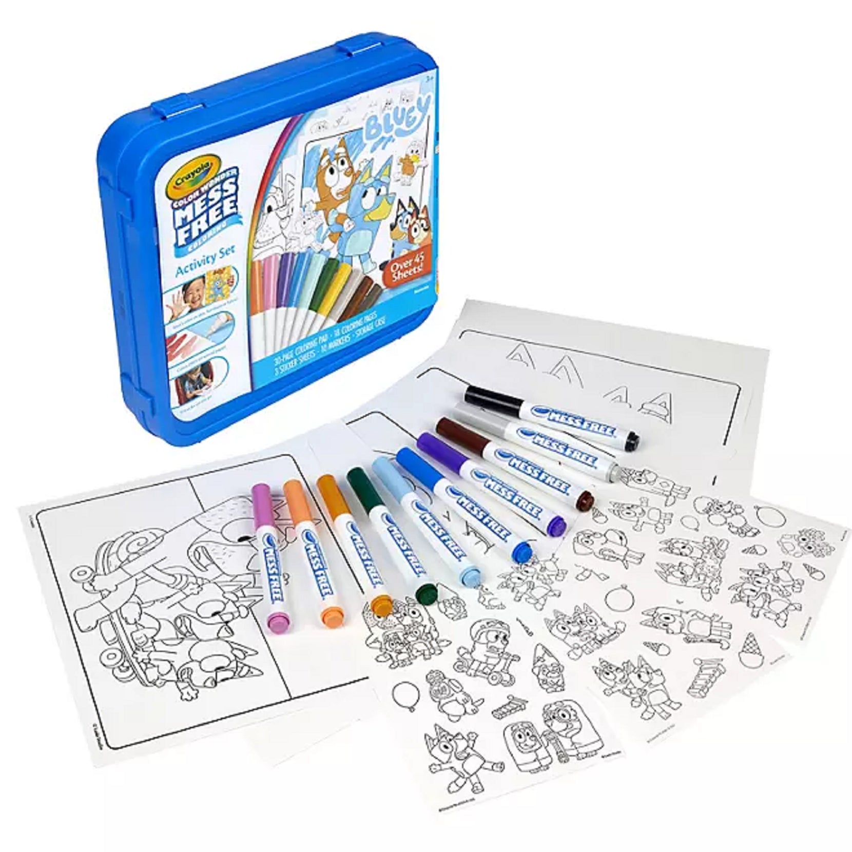 Crayola 75-2661 Color Wonder Bluey Coloring Kit