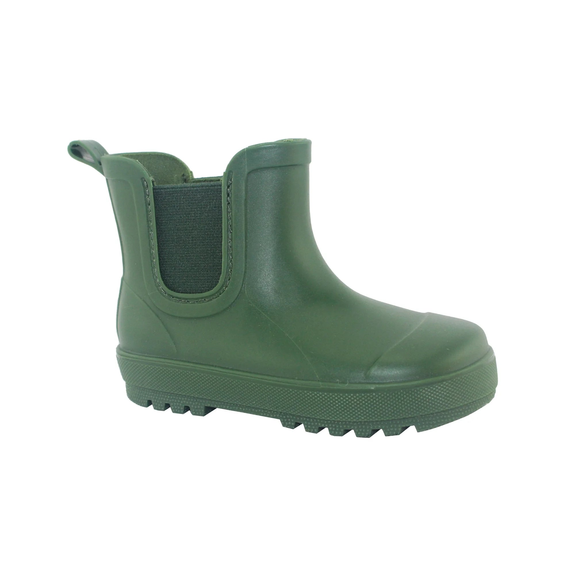 Pawz Kids Rain Boots, Size: 11 Big Kid, Hunter Green - Grippy Outsole