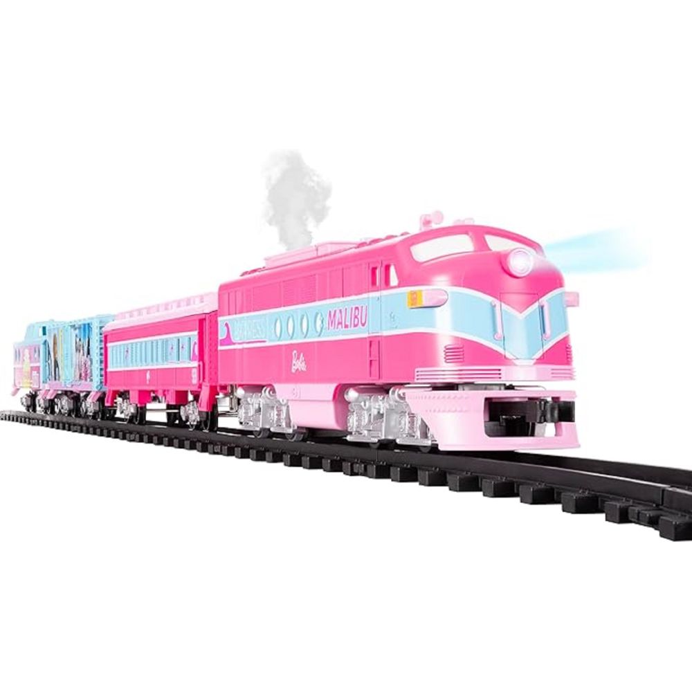 Lionel 712116 Mattel Barbie Battery O Gauge Toy Train Set with Remote