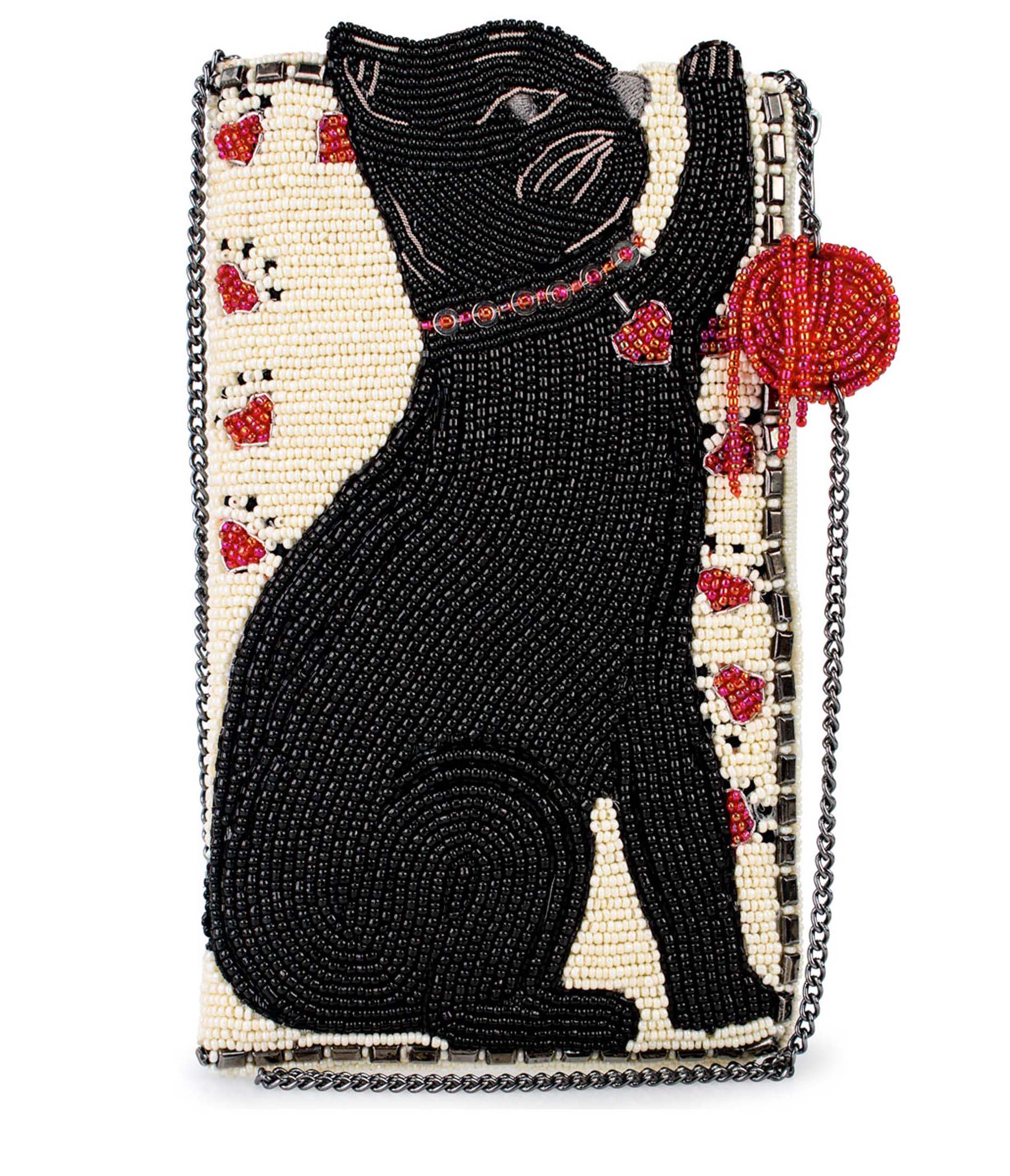 Mary Frances Purr-Suit Crossbody Phone Bag