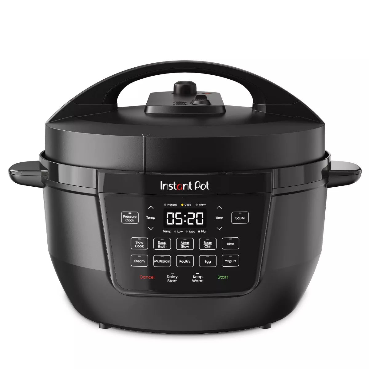 Instant Pot 89077380 Pot RIO WIDE 7.5qt 7-in-1 Electric Pressure Cooker & Multi-Cooker