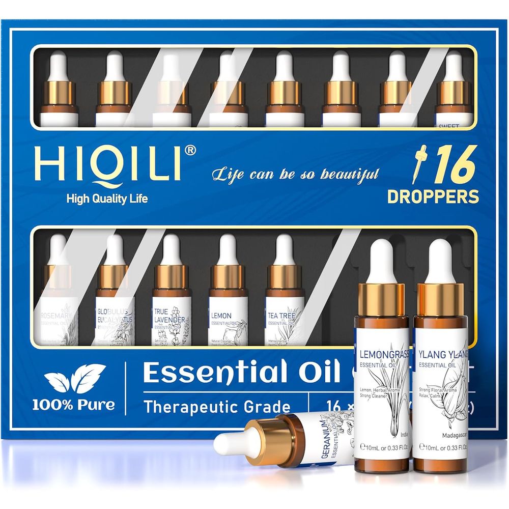 Hiqili Pure Plant Essential Oil 10ml x 16