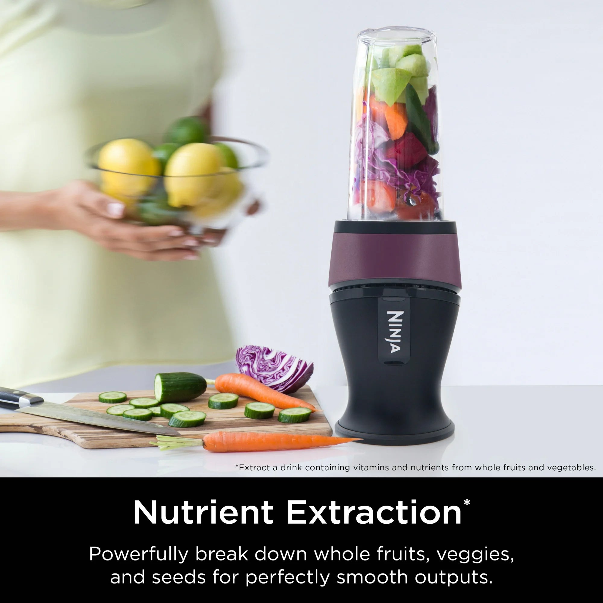 Ninja Fit Personal Single-Serve Blender, Purple