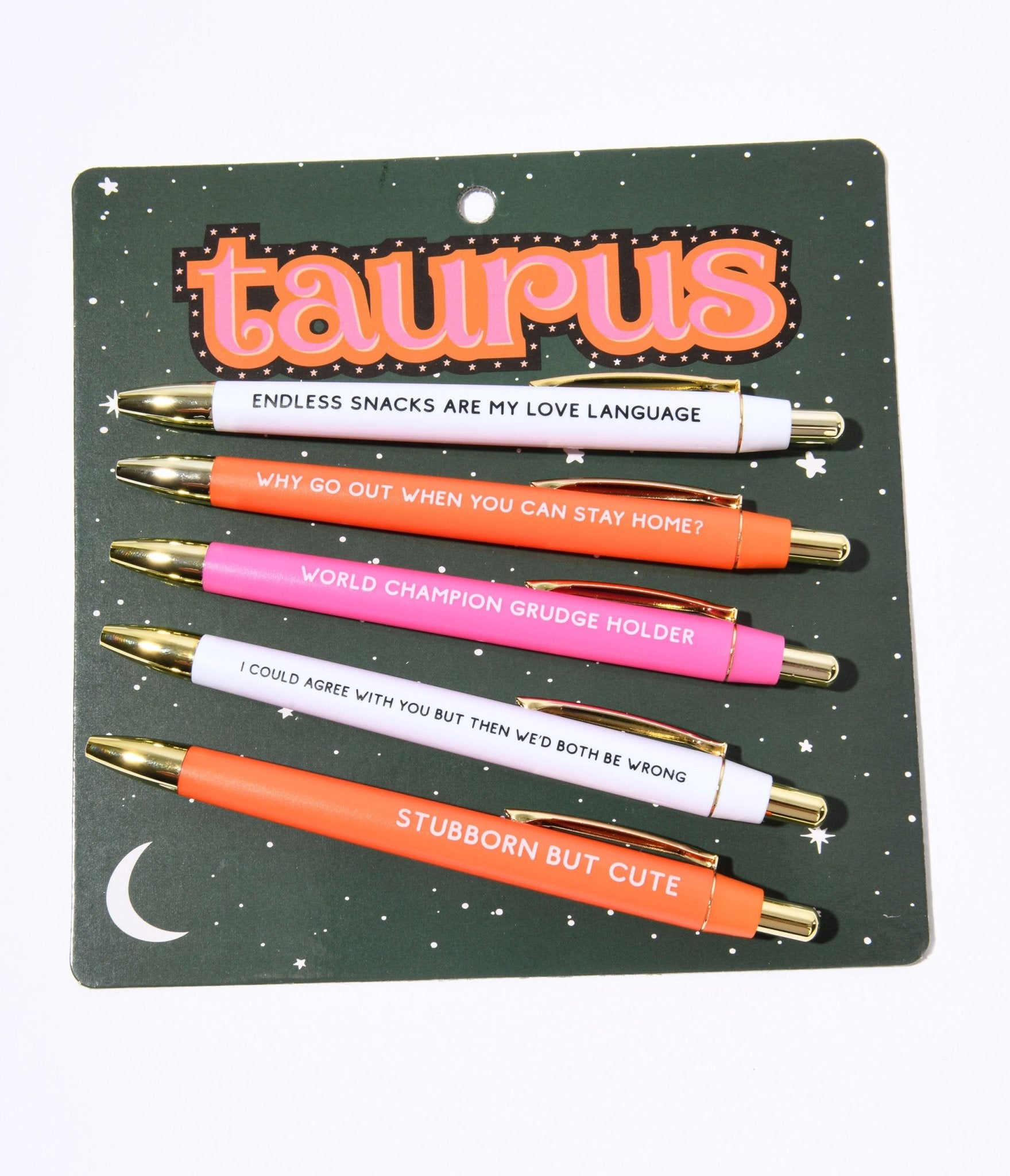 Taurus Pen Set