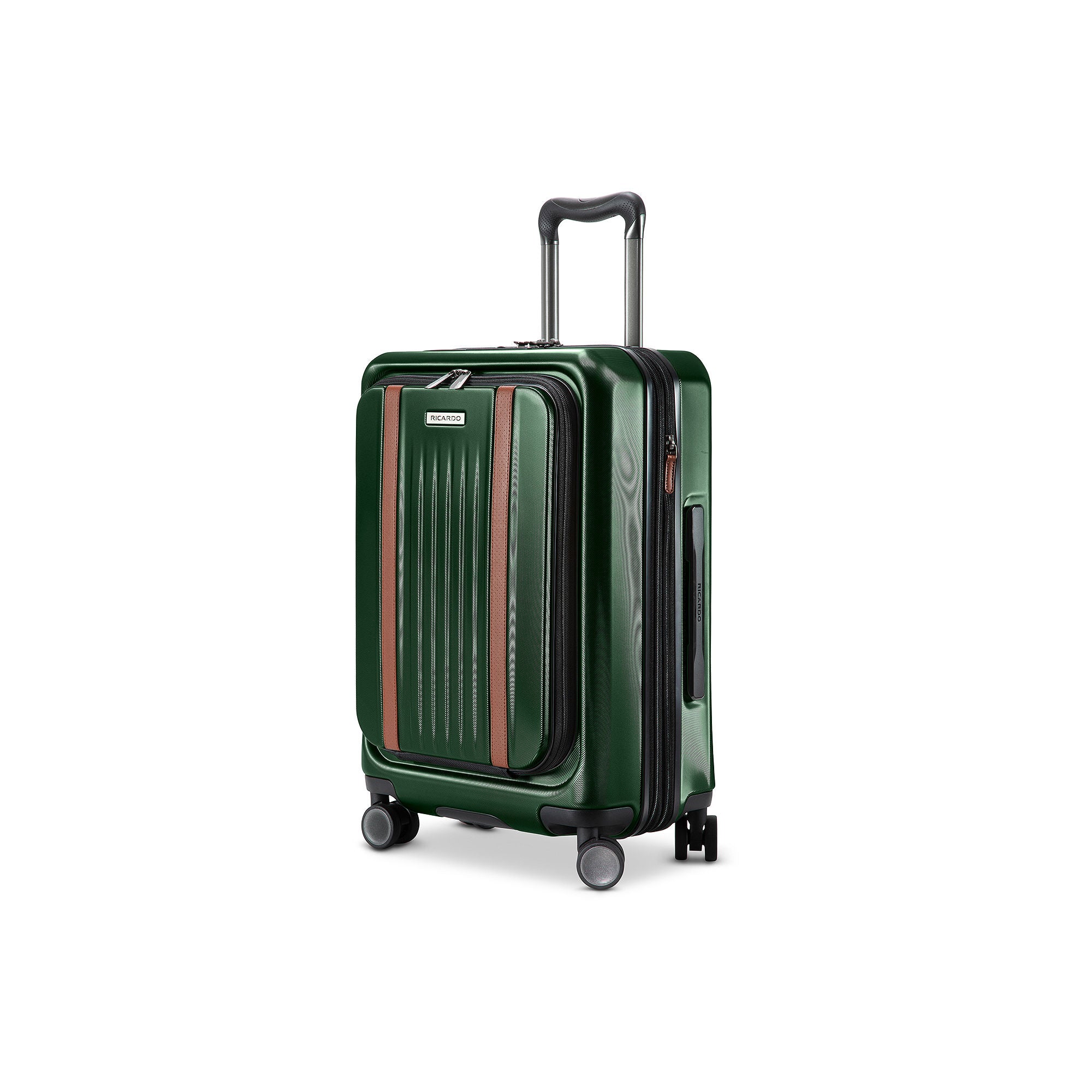 Ricardo Beverly Hills Montecito 2.0 21 Hardside Luggage With Padded Front Pocket - HUNTER GREEN ONE SIZE