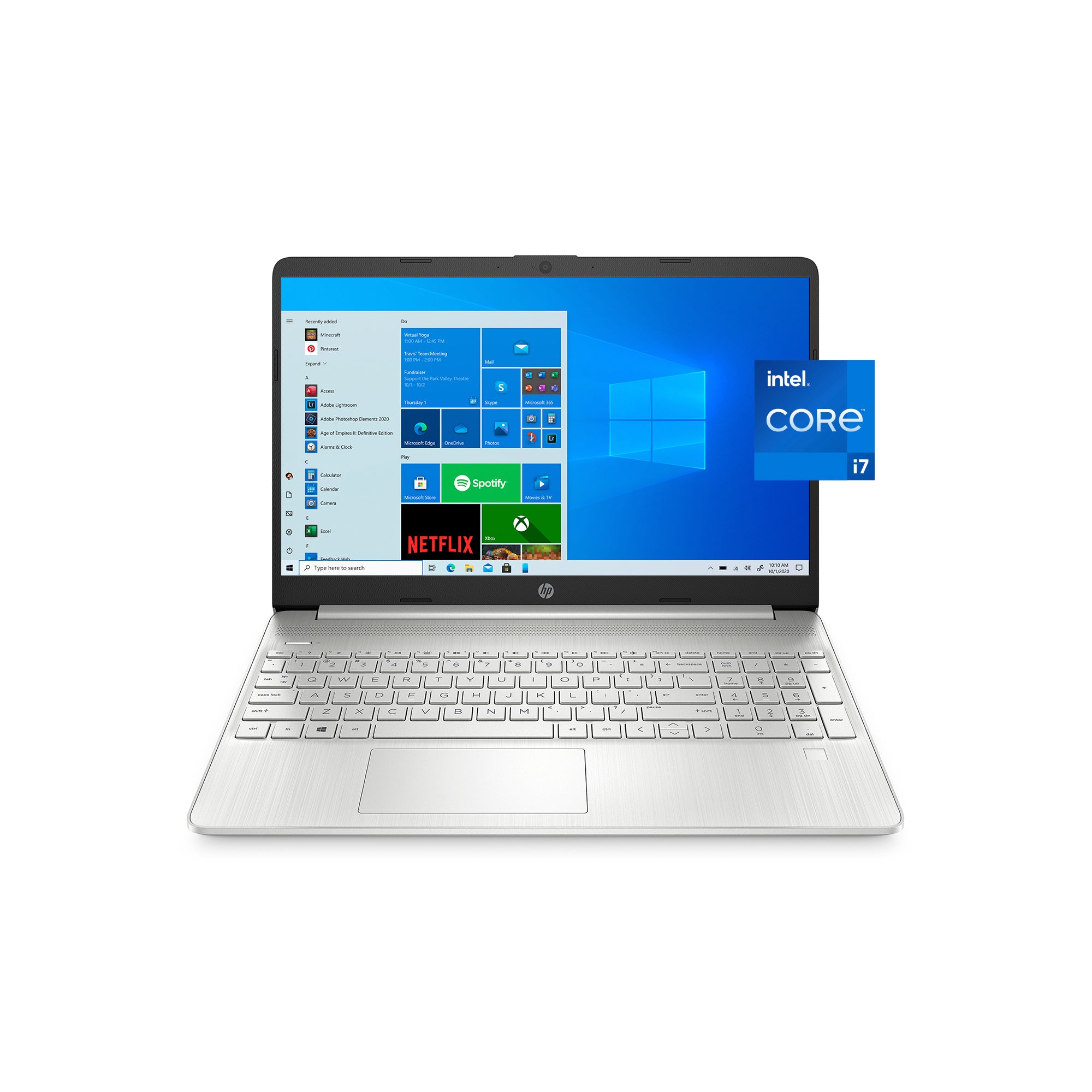 HP 15-dy2172wm 15.6 FHD i7-1165G7 2.8GHz Intel Iris Xe Graphics 8GB RAM 512GB SSD Win 10 Home or higher Silver