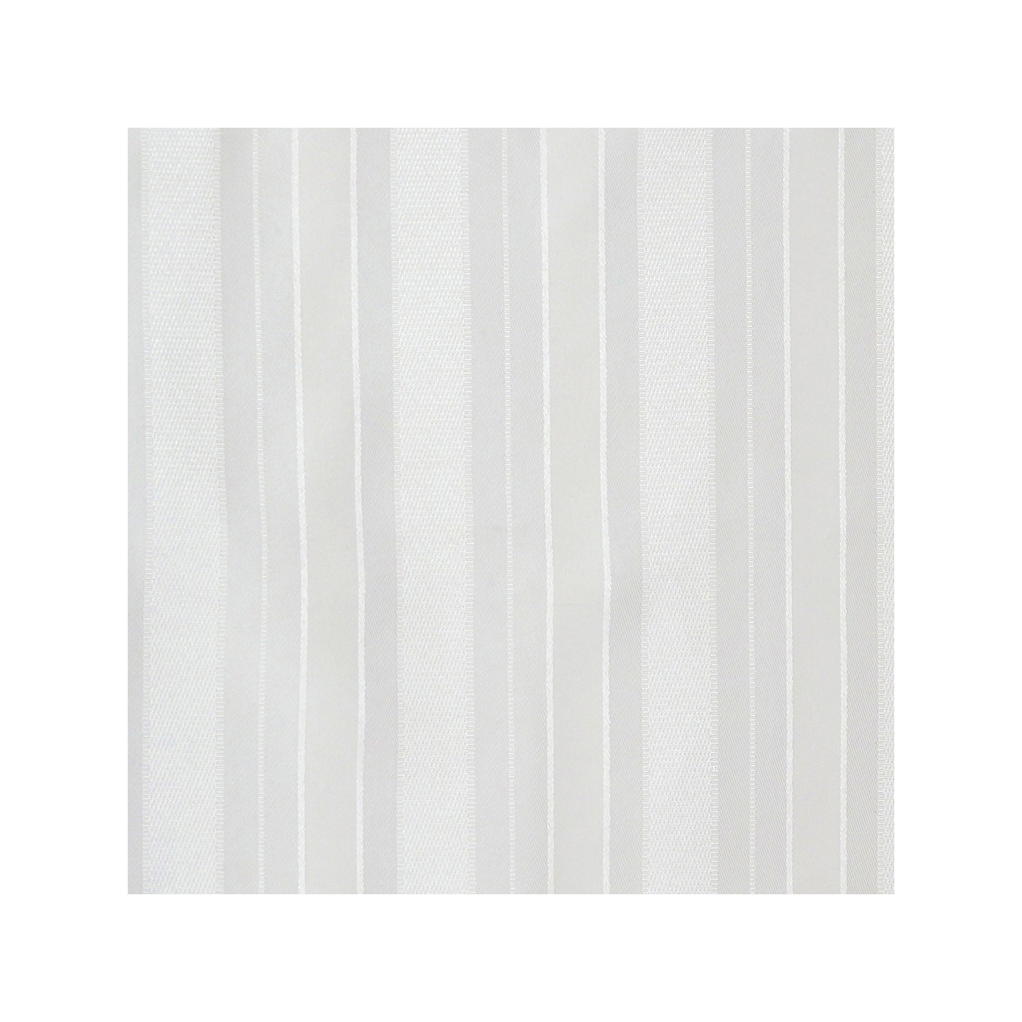 Elrene Home Fashions Denley Stripe Jacquard Tablecloth - WHITE ONE SIZE