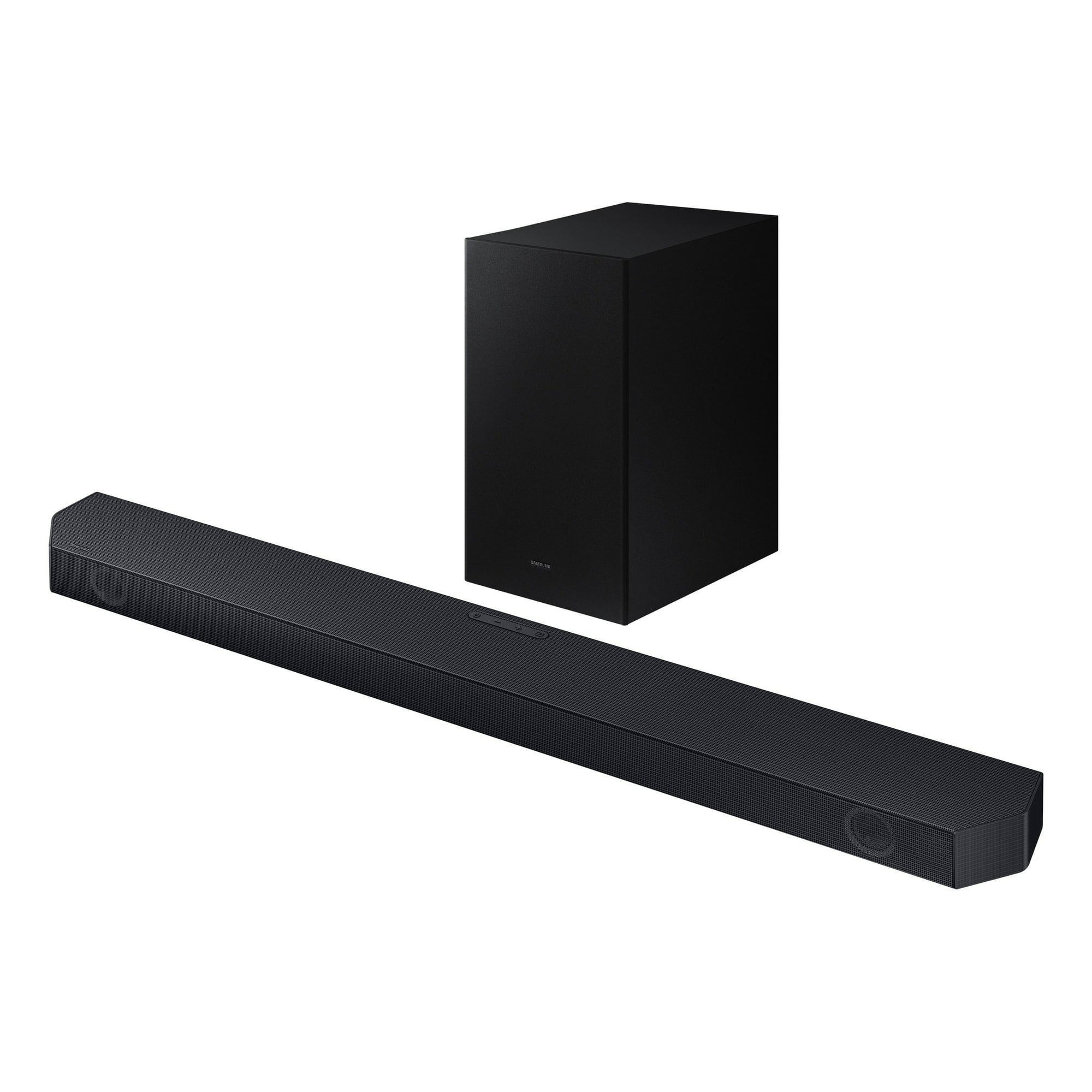 Samsung HW-Q60C/ZA Q-Series 3.1ch Dolby Atmos Soundbar w/ Q-Symphony, Titan Black