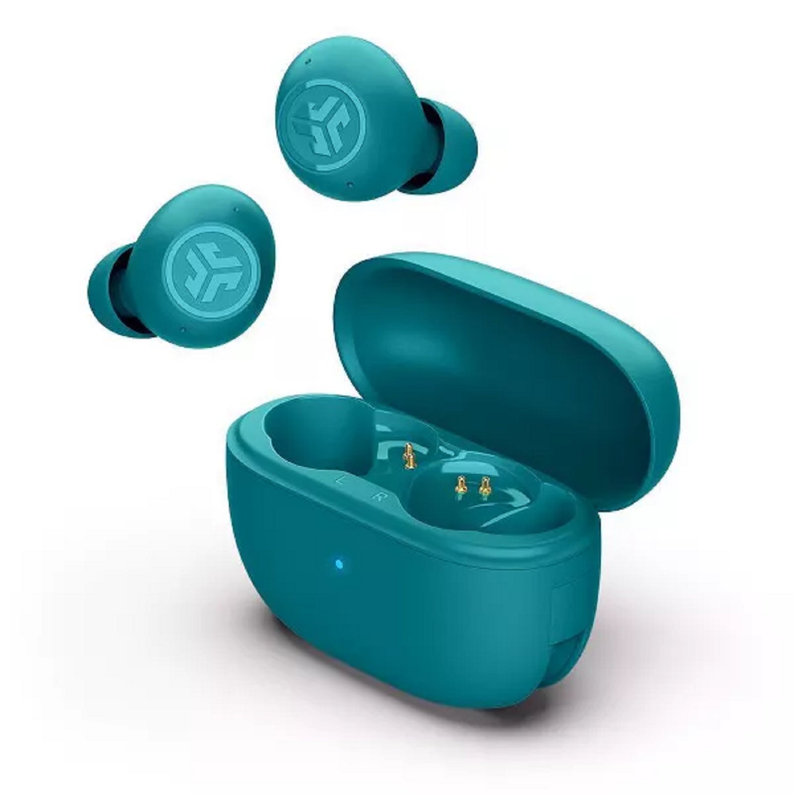 JLAB EBGAIRPOPRTEL124X Go Pop ANC True Wireless Bluetooth Earbuds, Teal