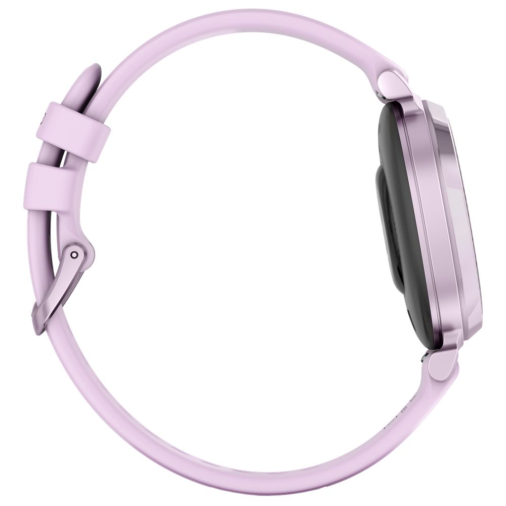 Garmin Lily 2 Smartwatch with Silicone Band for Ladies - Metallic Lilac/Lilac