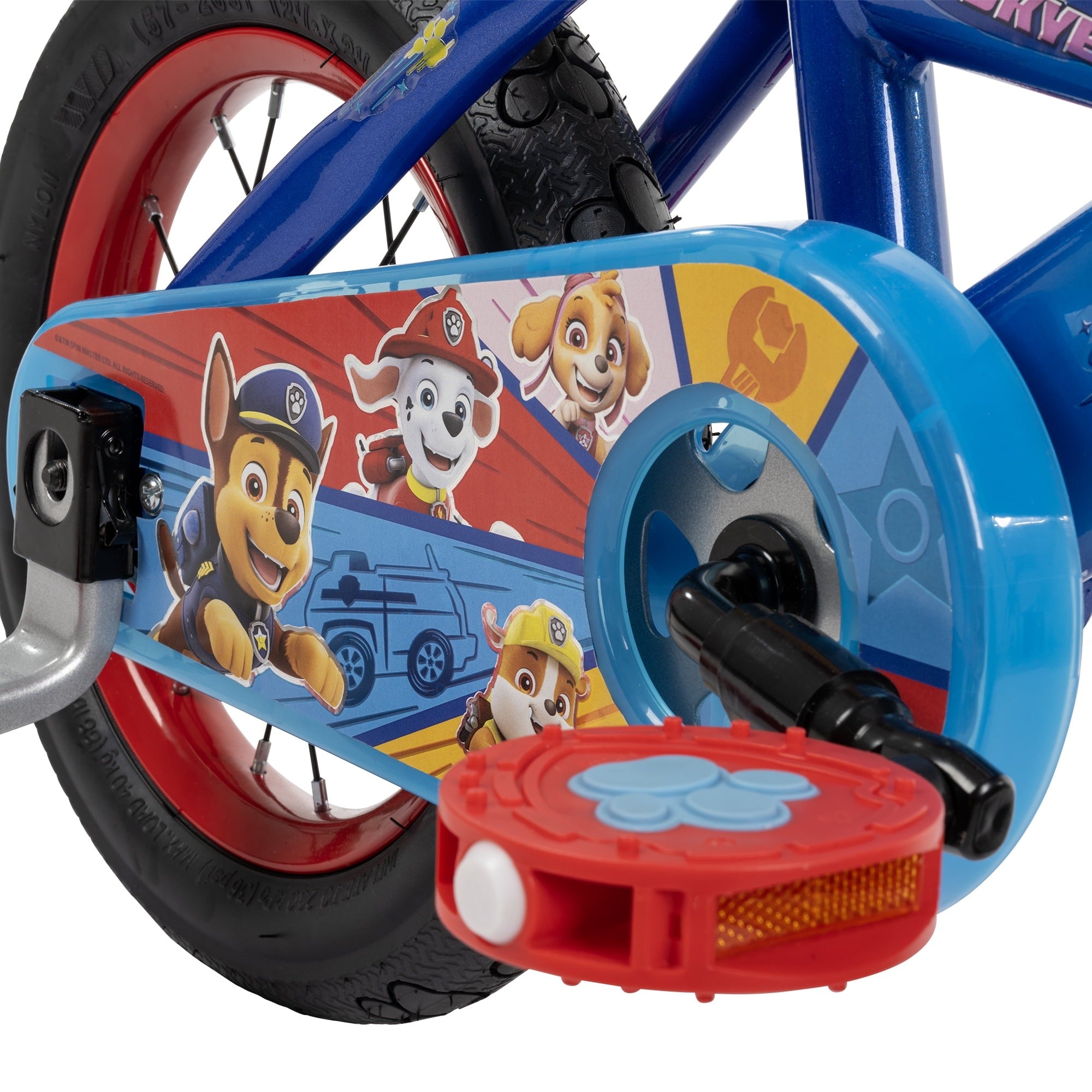 Huffy Paw Patrol 12-inch Boys Training Wheel Bike, Ages 3+ Years, Blue