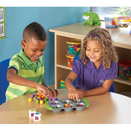 Learning Resources Mini Muffin Match Up, 77 Pieces