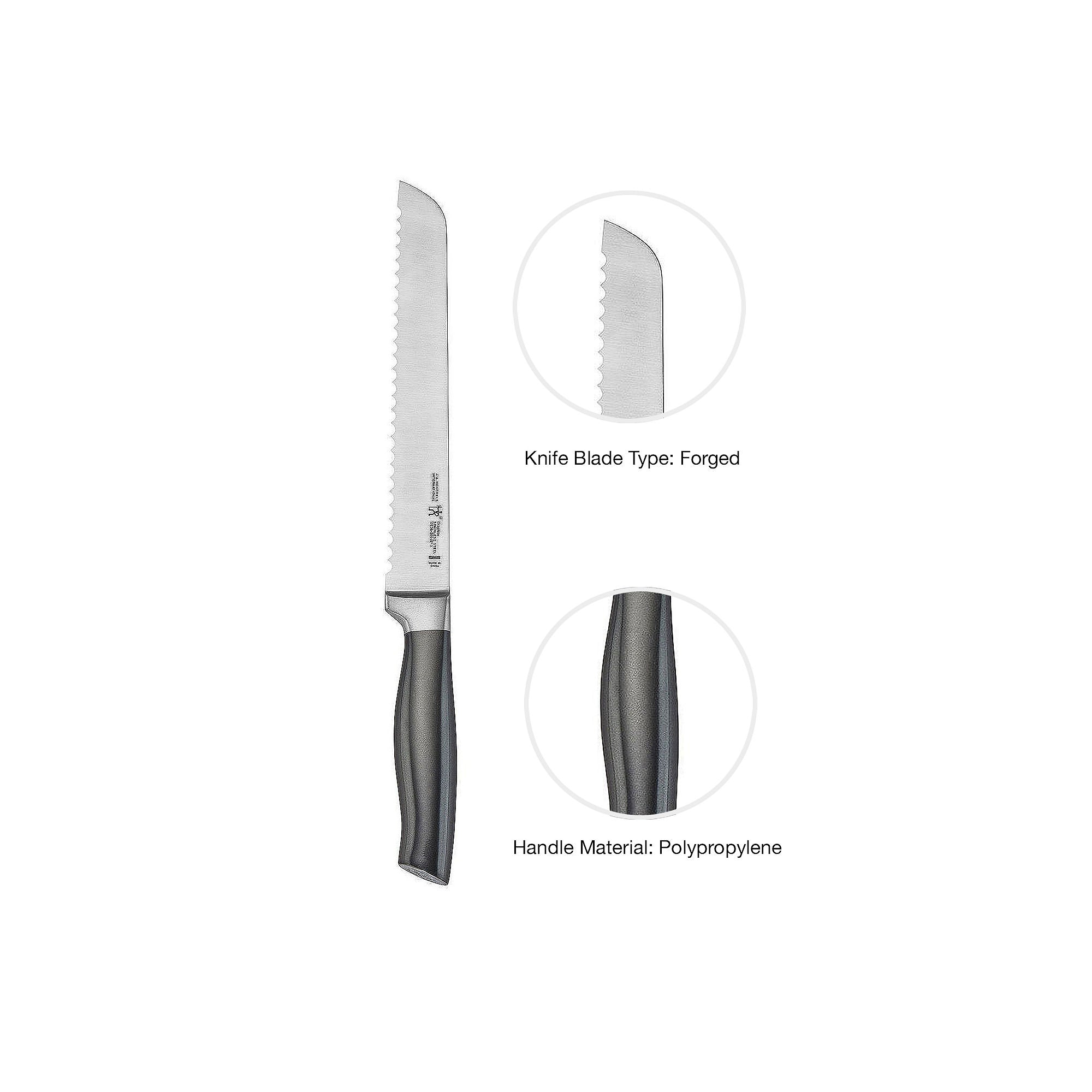 Henckels International Graphite 8 Bread Knife - Graphite GRPHT ONE SIZE