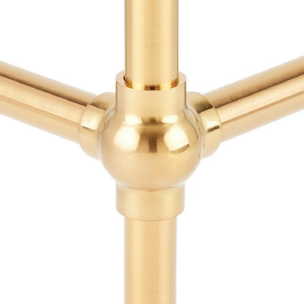 Signature Hardware SH663001BG Brass Console Stand for 24 Basin - Brushed Gold