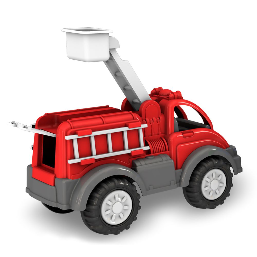 American Plastic Toys 07980 Gigantic Fire Truck, Red