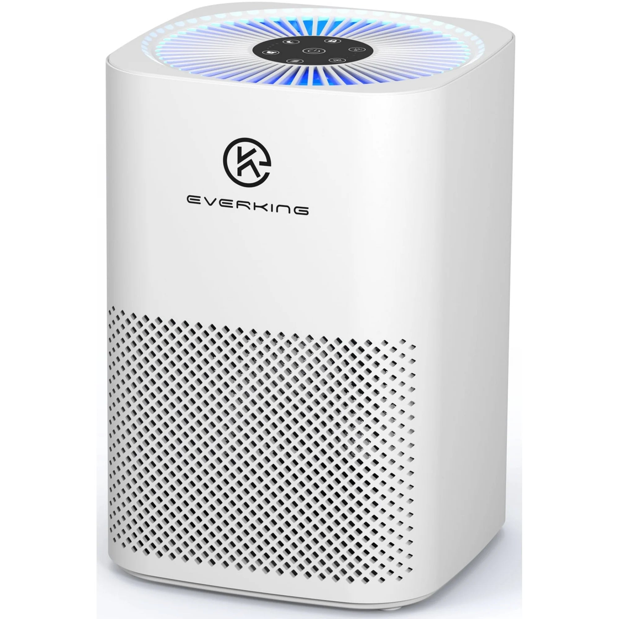 Everking EK166 Desktop HEPA Air Purifier, White