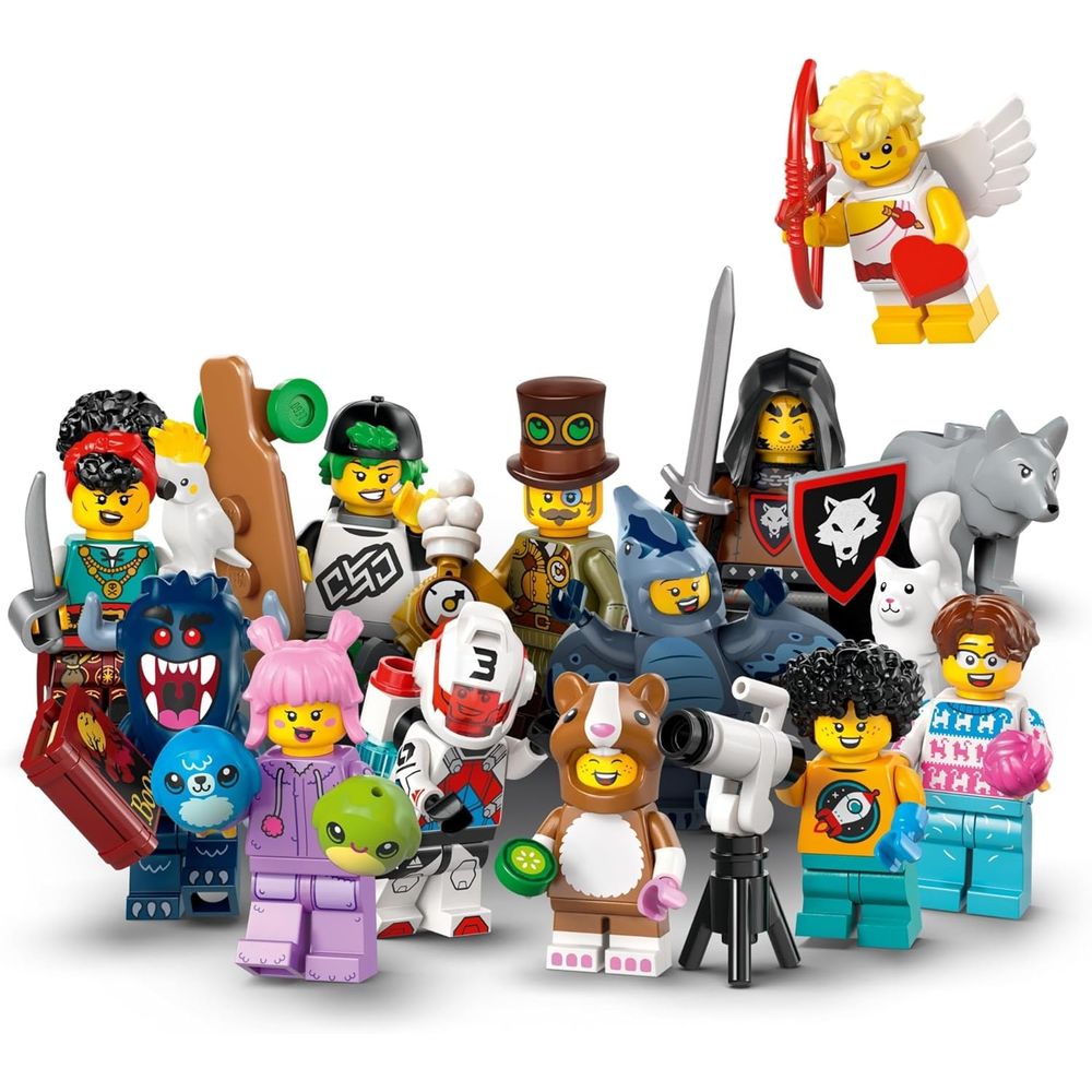 LEGO 6529139 Minifigures Series 27 6 Pack - Multipack of Collectible Figures for Kids 66795