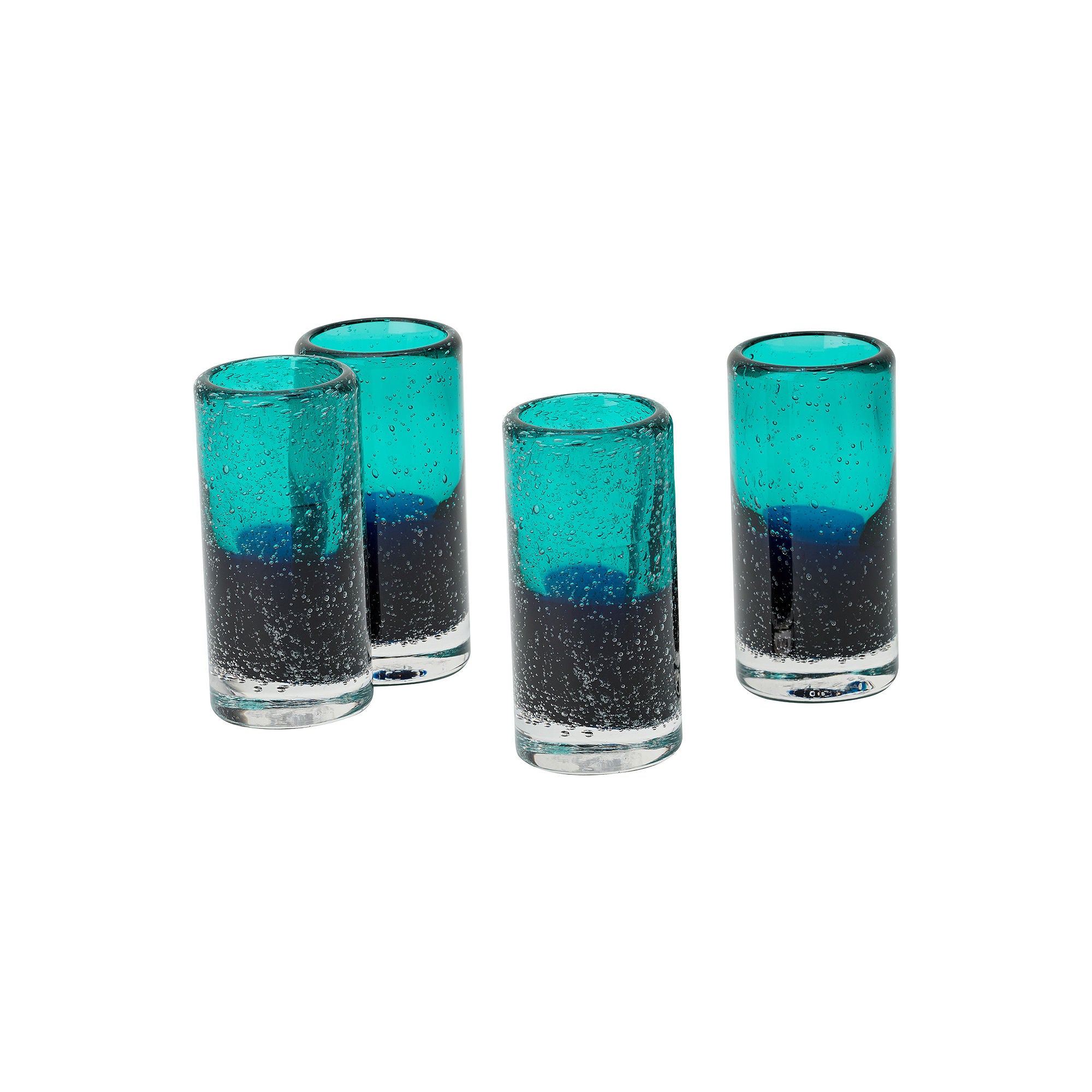 Mesa Mia Chapala Blue Ombre 4-Pc. Shot Glass - CIELO OMBRE ONE SIZE