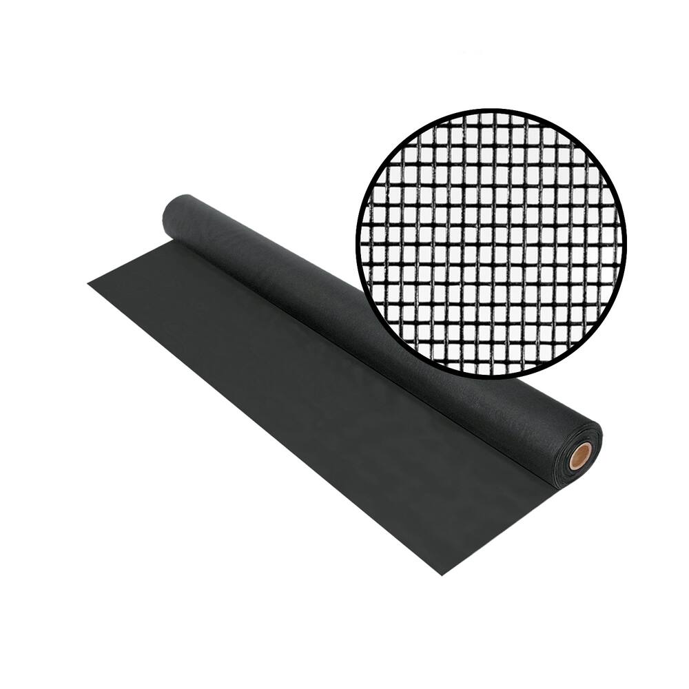 Phifer 3000063 84 by 100' Fiberglass Screen, Charcoal