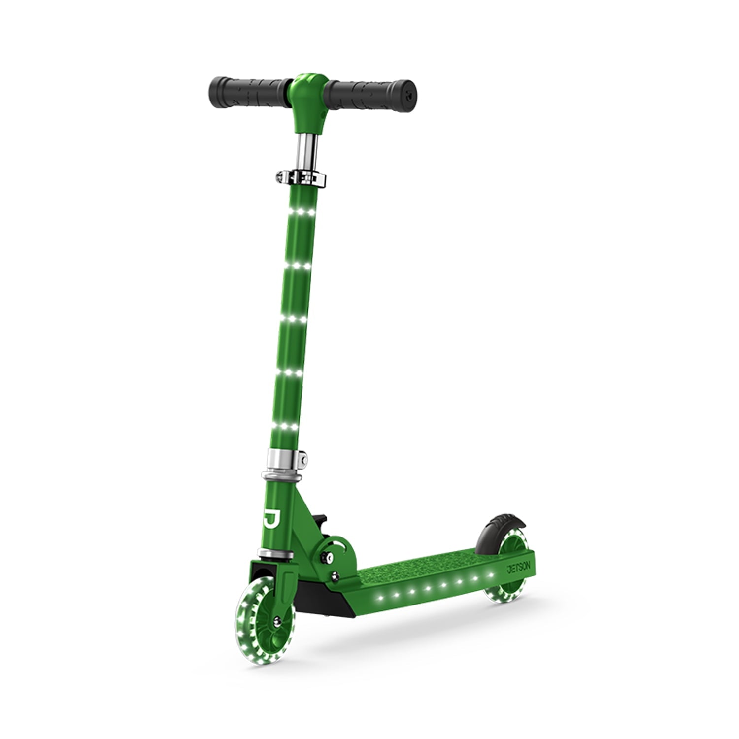 Jetson Orbit Light-Up Kick Scooter, Green - Lightweight