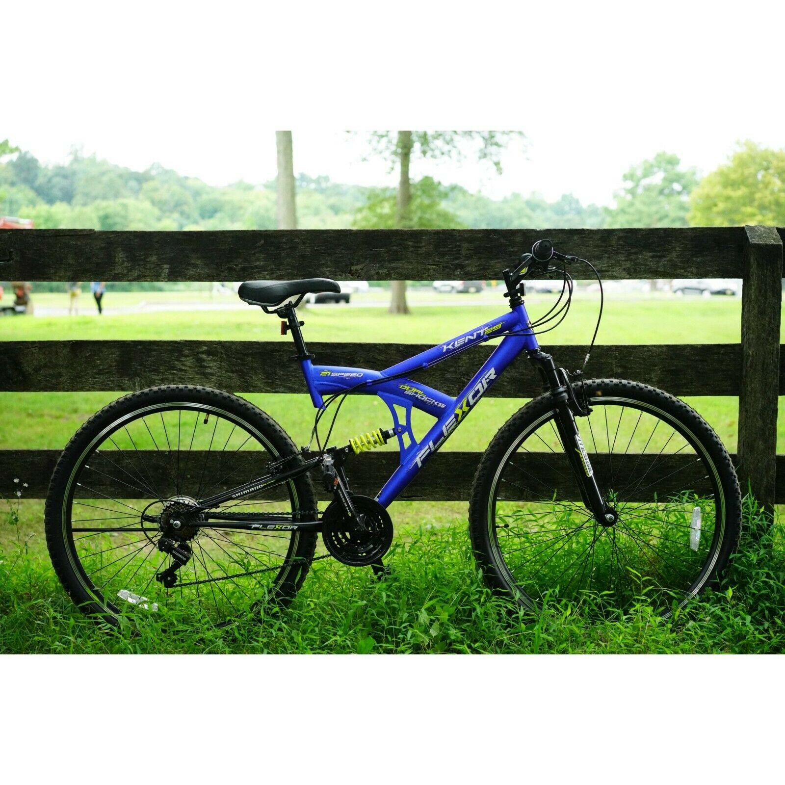 Kent 72952 29 Flexor Men's Bike with Dual Suspension, Blue