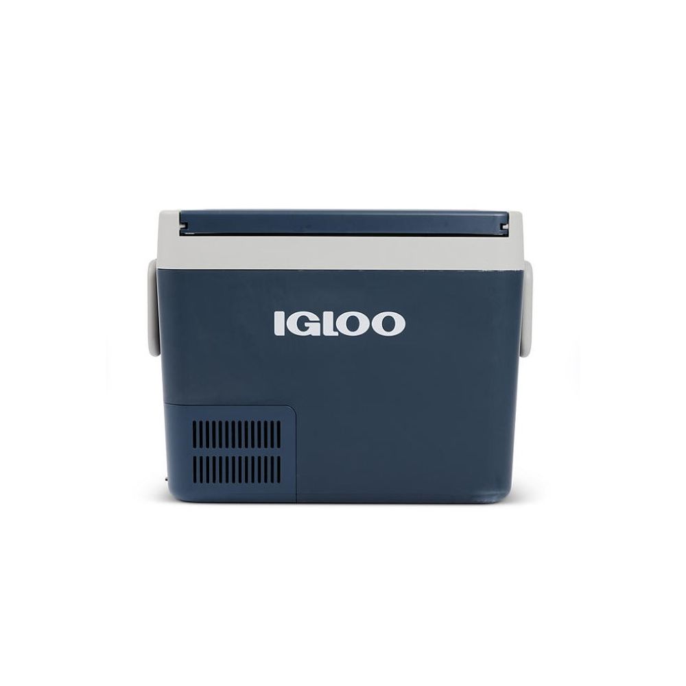 Igloo ICF40 41QT Iceless Electric Compressor Cooler W/Protective Cover, Rugged Blue