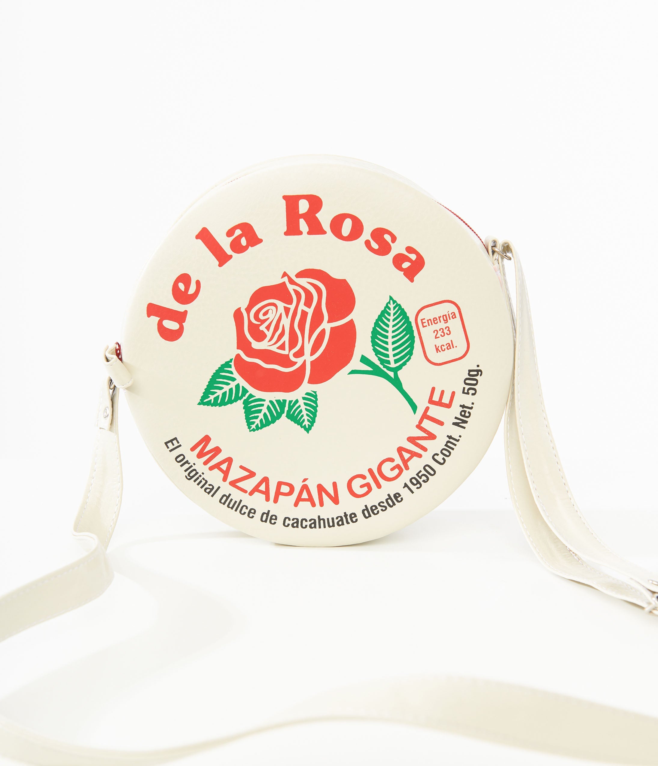 Mexican Mazapan Leatherette Crossbody Bag