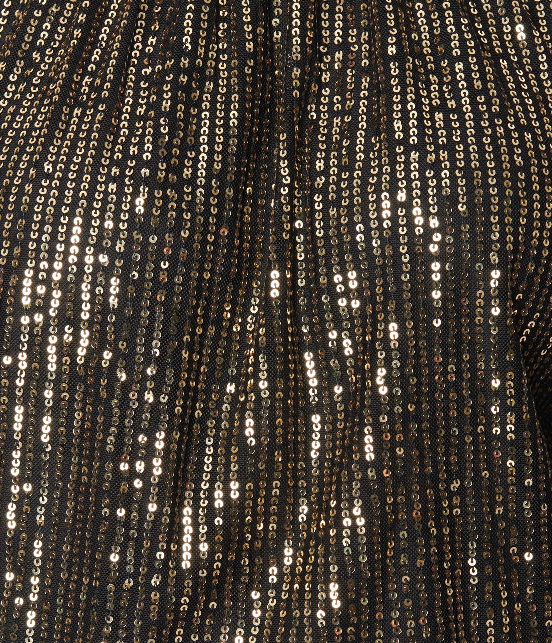 Black & Gold Sequin Shimmer Blouse