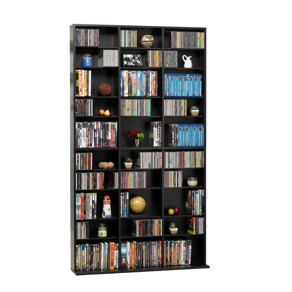 ATLANTIC 38435714 Oskar 1,080-CD Multimedia Storage Cabinet