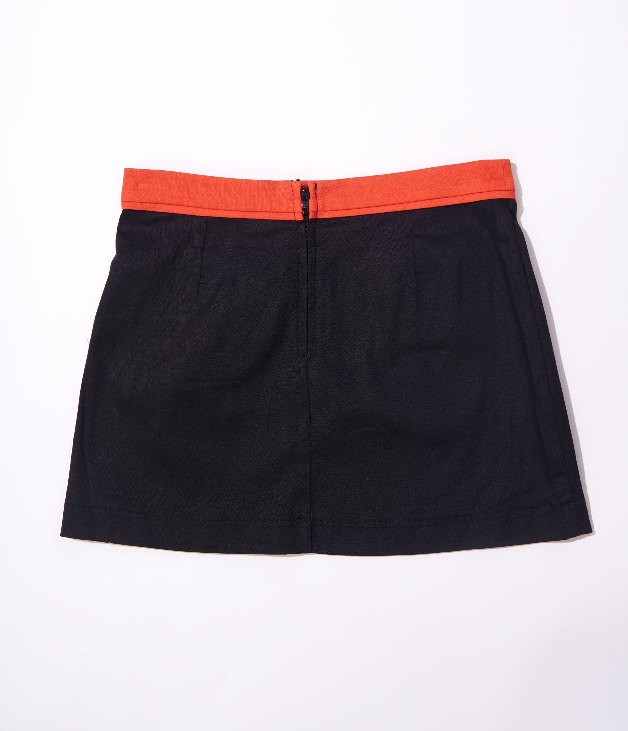 Smak Parlour Kids Black Pumpkin Patch Pocket Skirt