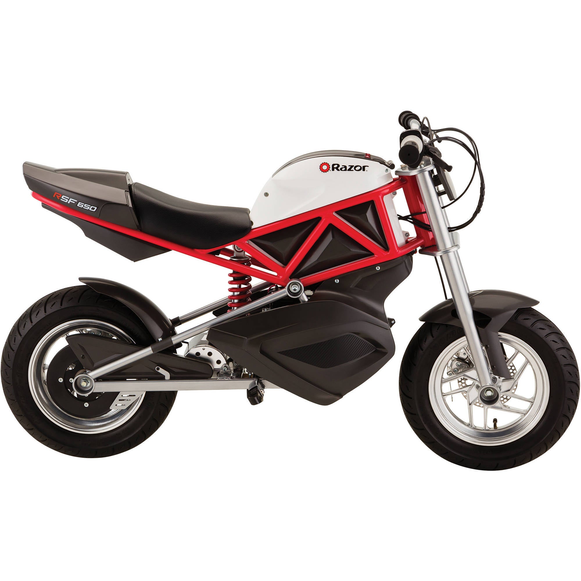 Razor RSF650 36V Electric Sport Motor Bike Red/ Black- For Ages 16 and up