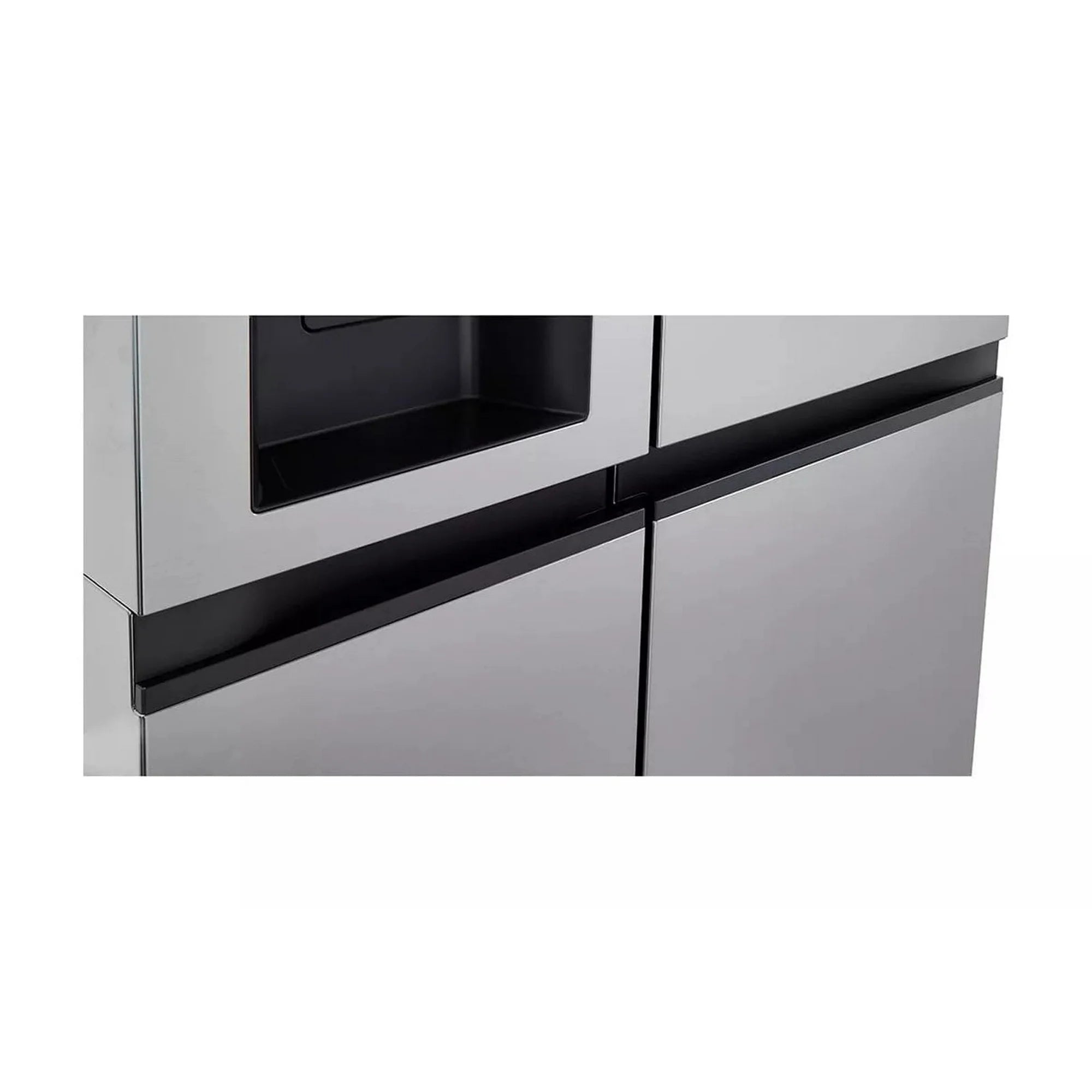 LG LRSXC2306S 23 Cu. Ft. Stainless Counter Depth Side-by-Side Refrigerator